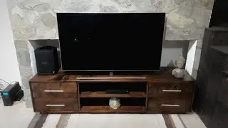 Como hacer un mueble para TV📺 (pantalla) DIY🔨