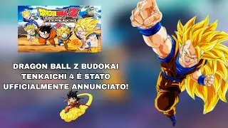 DRAGON BALL Z BUDOKAI TENKAICHI 4 ANNUNCIATO! TEASER TRAILER UFFICIALE!