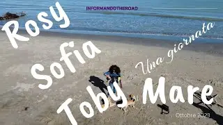 Rosy, Sofia e Toby una giornata al mare
