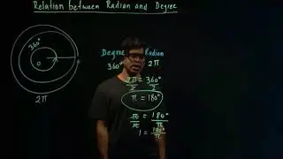Relation Between Radian and Degree 1
