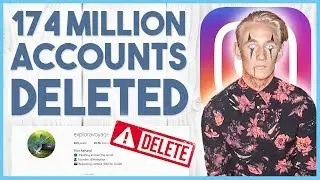 😱 INSTAGRAM UPDATE - INSTAGRAM DELETES 174,000,000 ACCOUNTS 😱