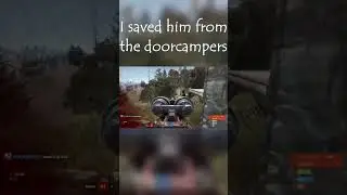 I saved him from the doorcampers
