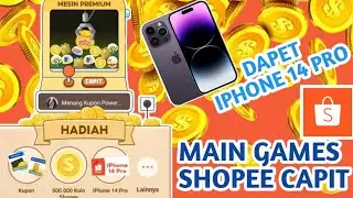 EMPTYING EVERY PRIZE IN THE SHOPEE CLAW MACHINE | FEATURING AN IPHONE 14 PRO