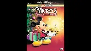 Opening to Mickey's Once Upon a Christmas 2000 DVD (Gold Classic Collection)
