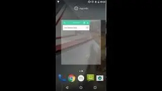 How to add and resize minimal widget