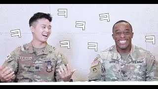 American Soldier tries Korean summer foods