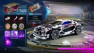 INSANE 100 Double Painted PCC Crate Opening!!! (Rocket League)