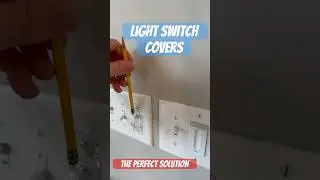 Clear Light Switch Covers