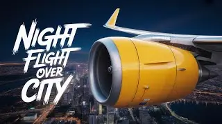 You Won't Believe These City Lights From the Plane!