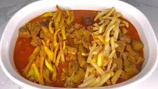 Gheymeh recipe (Persian split pea stew recipe)