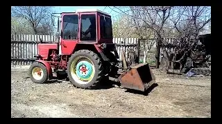 Т-25, Владимирец. КОВШ с КУНА на заднюю навеску.2017