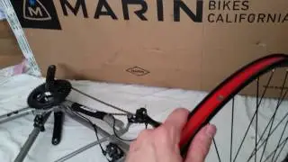 Стоковые обода велосипеда Marin Four Corners 2017