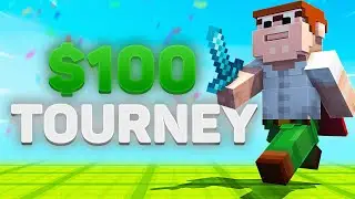 Dominating $100 Bedwars Tournament (1v4 Clutch)