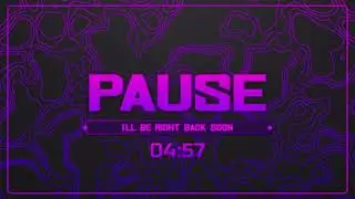 PURPLE GRADIENT TOPO STREAM OVERLAYS PACKAGE