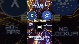 #Bitrue Offering 20% APR on #xdc #hbar #ada! NO #Lockup #bitcoin #eth #altcoins #xrp #top #exchange!