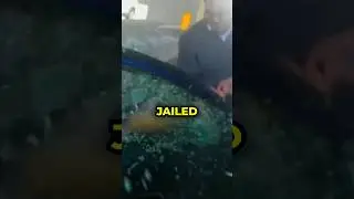 Man Breaks Window of Car with Baseball Bat!