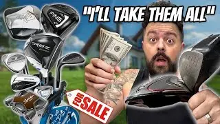 How I Make $1000s Reselling Golf Clubs From Garage Sales!