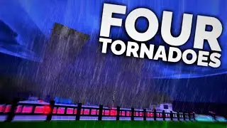 FOUR Tornadoes LEVEL Airport! | Tornado Alley Ultimate | With Ben