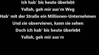 AZET - ÜBERLEBT  (lyrics)