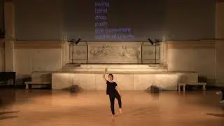 Maho Ogawa - Movement Research at the Judson Church - April 23, 2018