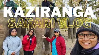 INSIDE KAZIRANGA FOREST IN 12MINS || ELEPHANT SAFARI || ONE HORN RHINO SPOTTED || DAY 2 || PART 2
