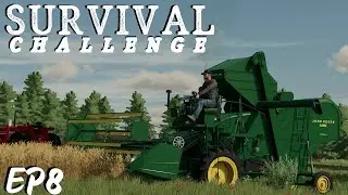 MOVING UP IN THE WORLD | Survival Challenge | Series 1| Farming Simulator 22 - EP 8