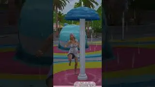 Сухой фонтан Симс 4 