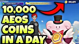How to Get 10,000 Aeos coin/day - Fastest way to get Aeos coins in Unite