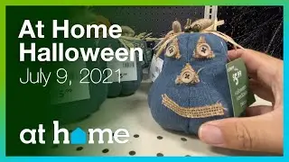 At Home - Halloween 2021 in July!  Store Merchandise Walkthrough.