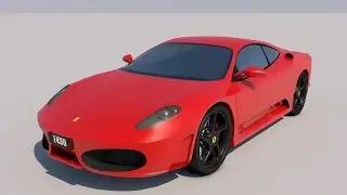 Ferrari F430 360° animation - [Cinema 4D]