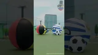 Yo juego a la pelota⚽😀(Créditos a @31minutos) #shorts #countryballs #humor