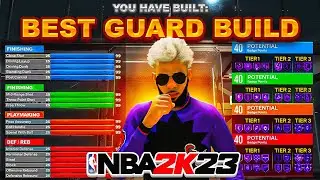 BEST GUARD BUILD IN NBA2K23 *OVERPOWERED* POINT GUARD BUILD NBA2K23 BEST BUILD 2K23!