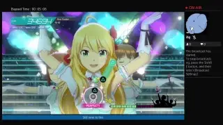 Idolmaster Platinum Stars Live gameplay