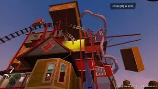 Stealing Everything In Hello Neighbour in Roblox Part One
