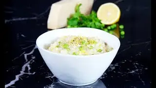 Chefman Multi Cooker Parmesan Pea Risotto