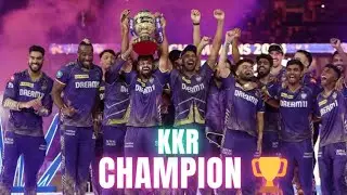 KKR Champion of  the TATA IPL 2024  🏆| Final won #ipl #ipl2024 #cricket #champions #kkr