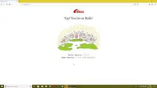 How to install Ruby on Rails  in Windows 10(Hindi)