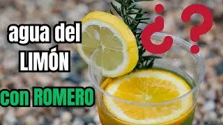✅ BENEFICIOS  de tomar agua del limón con romero✅ PARA los riñones ✅