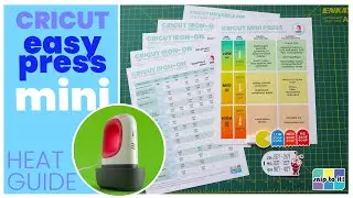 How to use the Cricut EasyPress Mini heat press temperature chart
