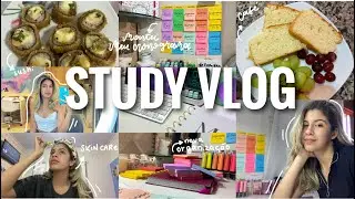 STUDY VLOG | estudos de uma vestibulanda produtiva #recomeçando