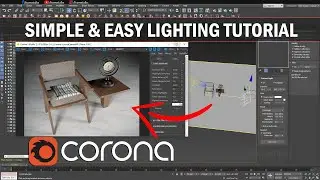 Complete Corona lighting tutorial tutorial in detail | IES light