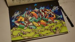 BATEN | Exchange Sketch | Graffiti | Blackbookology