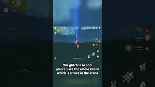 Insane glitch in genshin impact…