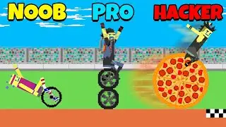 NOOB vs PRO vs HACKER - Unicycle Legend