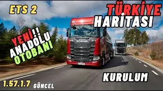 ETS 2 - Türkiye MAP INSTALLATION!! (2025) 1.57.1.7s UPDATED!! INCLUDES Türkiye'S BUS STATIONS!!