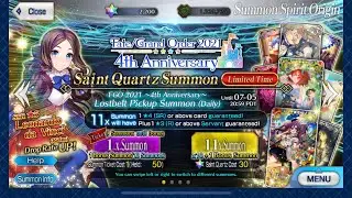 [FGO NA] 4th Anni: loli da Vinci (July 3rd 2021)