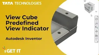 #22 View Cube Predefined View Indicator | Autodesk Inventor