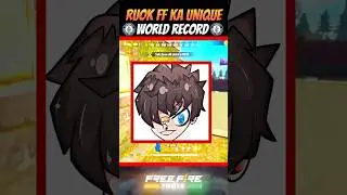 RUOK FF KA UNIQUE WORLD RECORD 😱 