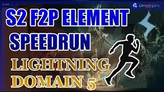 ⚡⚡F2P S2 Lightning Domain 5 SPEEDRUN FULL AUTO⚡⚡