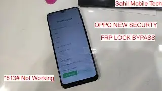 Oppo A31 FRP Lock Bypass New Method 2021